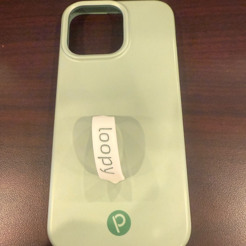 Loopy Case Green iPhone 15 pro max
